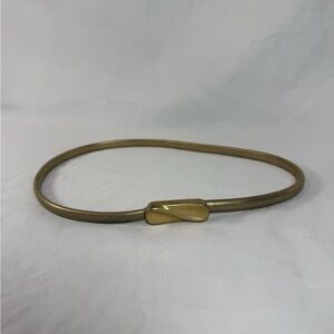 Vintage 80s 90s metal stretchy belt